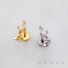 NORTHERN STAR DANGLE REVERSE KITE THREADLESS (PUSH IN) 316L SURGICAL STEEL LABRET SET